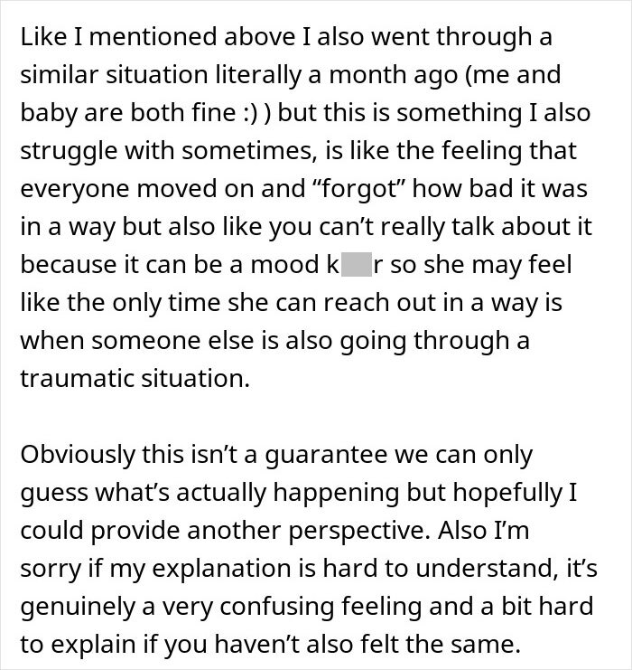 Woman Has Enough Of Sister&rsquo;s Traumatic Birth Story She Mentions All The Time, Fears She Might&rsquo;ve Overreacted