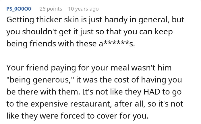 Broke Guy Humiliated In Public By Wealthy Buddies, Decides He Needs New Friends As They Call It &ldquo;Banter&rdquo;