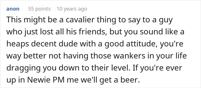 Broke Guy Humiliated In Public By Wealthy Buddies, Decides He Needs New Friends As They Call It &ldquo;Banter&rdquo;