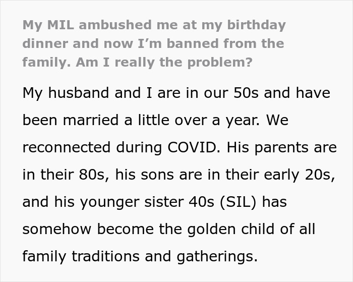 Woman Goes To Her Birthday Dinner Expecting Cake, Gets An Allergy Scare And A Family Ban Instead