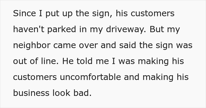 Guy Gets Tired Of Hosting Neighbor&rsquo;s Customers For Free, Slaps A $10 Parking Price Tag On His Driveway
