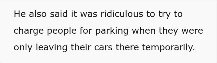 Guy Gets Tired Of Hosting Neighbor&rsquo;s Customers For Free, Slaps A $10 Parking Price Tag On His Driveway