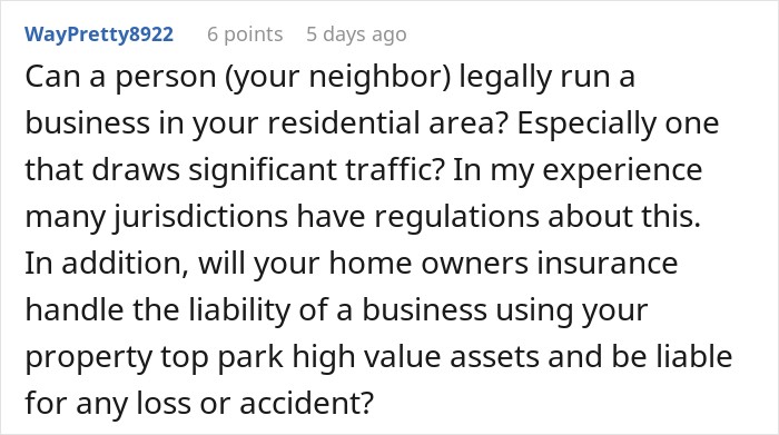 Guy Gets Tired Of Hosting Neighbor&rsquo;s Customers For Free, Slaps A $10 Parking Price Tag On His Driveway