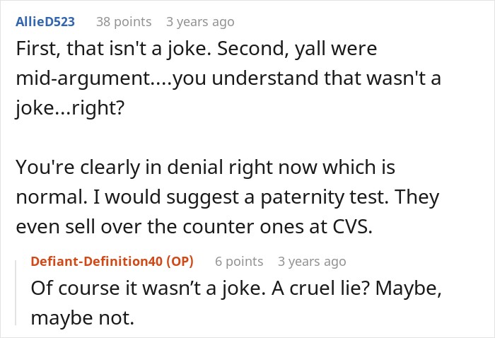 Woman Tells Husband He&rsquo;s Not Their Daughter&rsquo;s Father, Then Claims She Was &lsquo;Just Joking&rsquo;