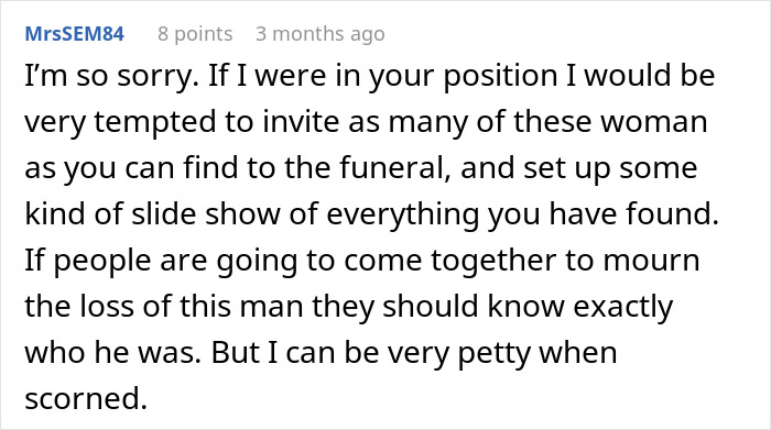 Woman Spends Days Before Her Ex’s Funeral Uncovering Layer After Layer Of Lies She Never Saw Coming Woman Spends Days Before Her Ex’s Funeral Uncovering Layer After Layer Of Lies She Never Saw Coming