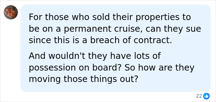 Passengers Who Sold Their Homes For “Permanent Cruise” Break Silence After Being Kicked Off By Company Passengers Who Sold Their Homes For “Permanent Cruise” Break Silence After Being Kicked Off By Company