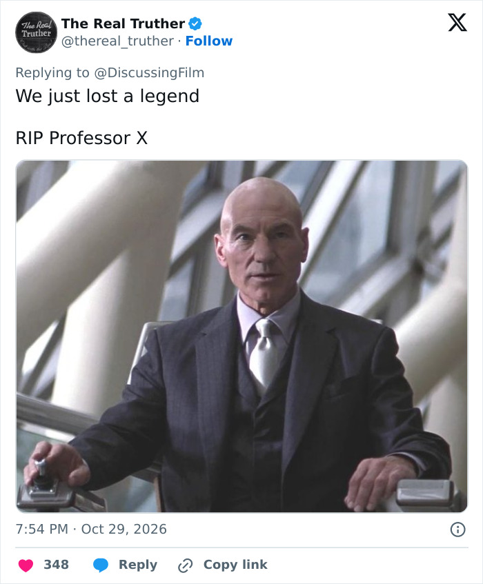 Patrick Stewart, Beloved Actor Who Played Captain Picard And Professor X, Passes Away At 86 Patrick Stewart, Beloved Actor Who Played Captain Picard And Professor X, Passes Away At 86
