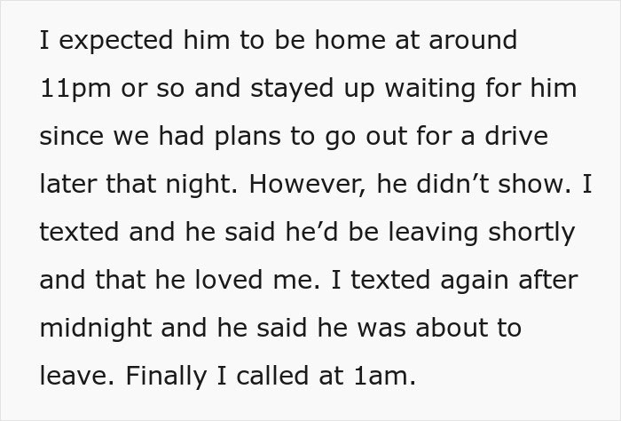 Fianc&eacute; Comes Home At 1 am For The 5th Time In The Month, Pregnant Partner Reaches Breaking Point