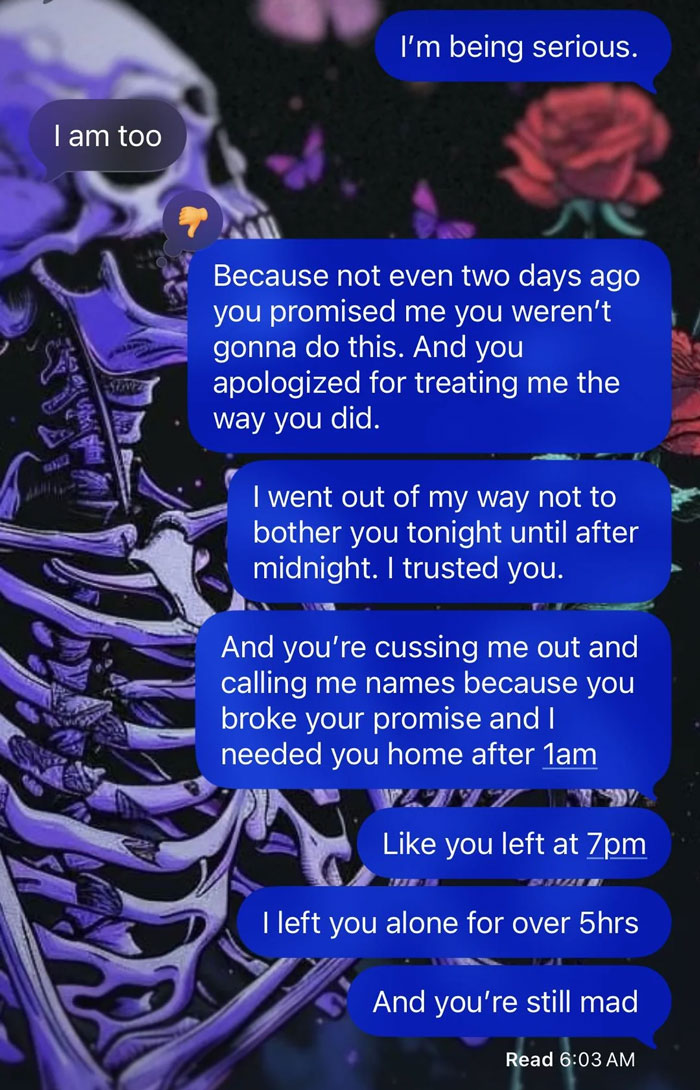 Fianc&eacute; Comes Home At 1 am For The 5th Time In The Month, Pregnant Partner Reaches Breaking Point