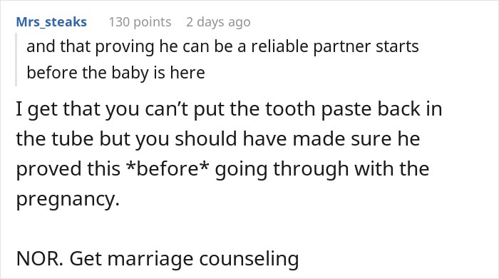 Fianc&eacute; Comes Home At 1 am For The 5th Time In The Month, Pregnant Partner Reaches Breaking Point