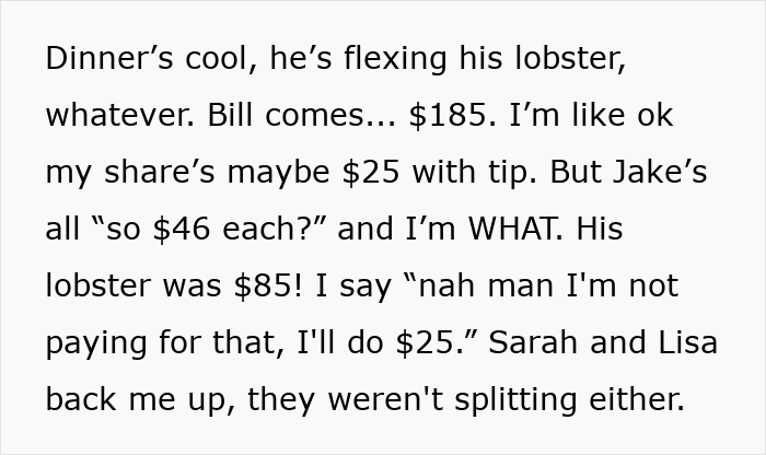 Guy Stands Firm When Friend Tries To Make His Lobster Splurge Everyone&rsquo;s Problem, Friendship Suffers