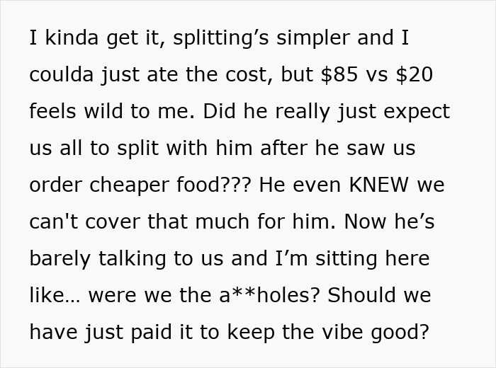 Guy Stands Firm When Friend Tries To Make His Lobster Splurge Everyone&rsquo;s Problem, Friendship Suffers