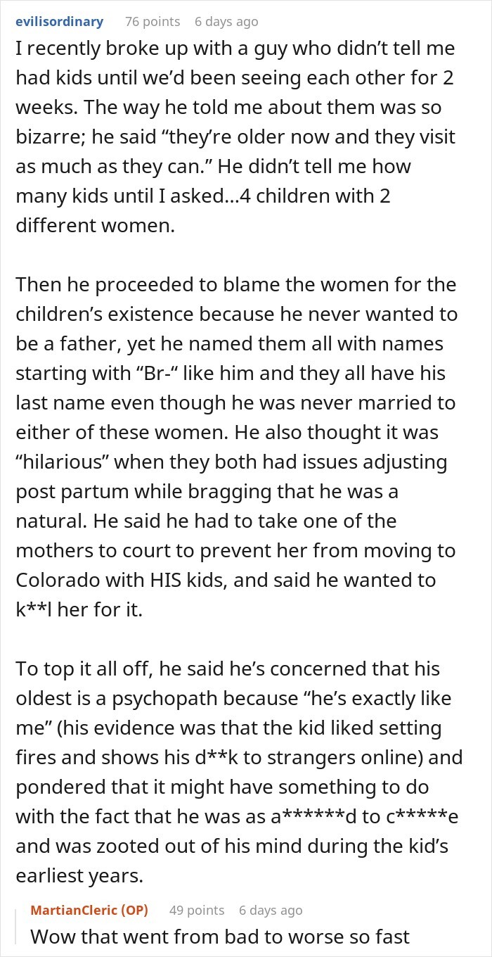 Woman’s “Date My Friend” Experience Turns Terrifying After Guy Confesses Parenting Faux Pas