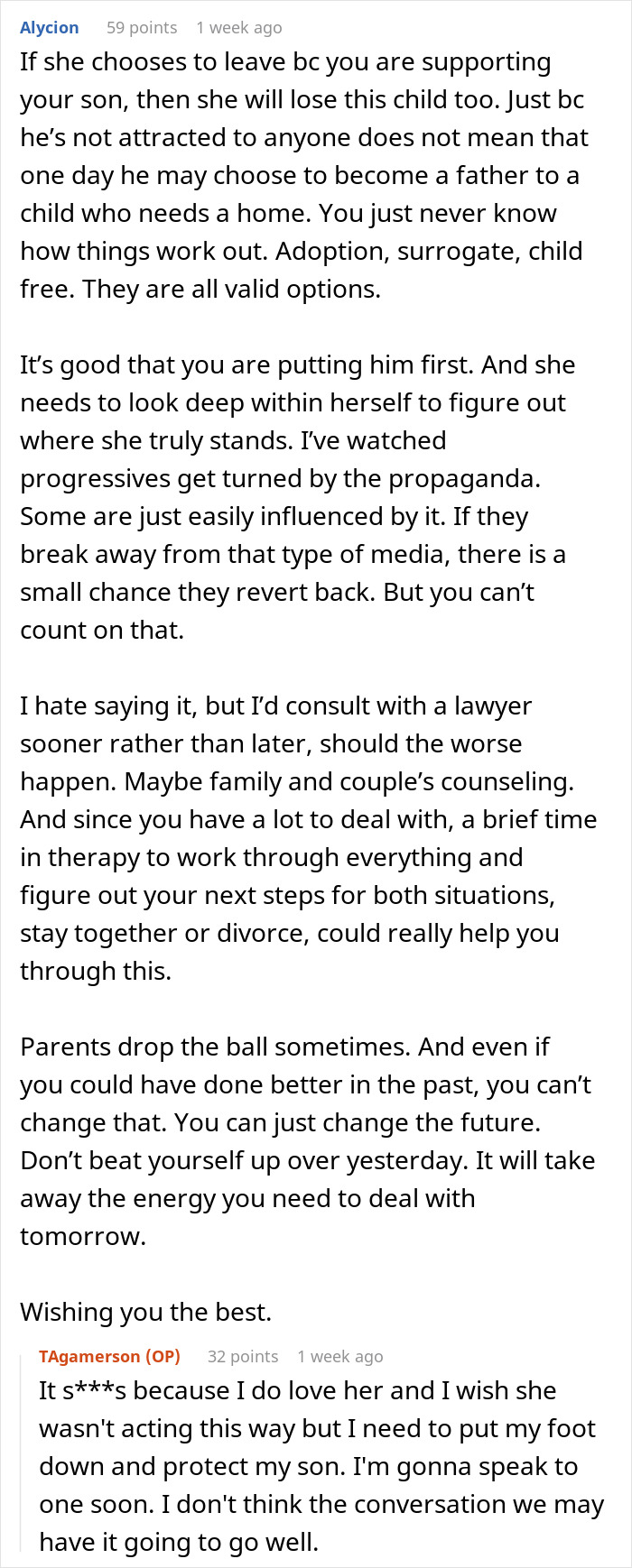 Son&rsquo;s Coming Out Unravels Parents&rsquo; 20-Year Marriage As Dad Learns Wife Isn&rsquo;t Who She Claimed To Be