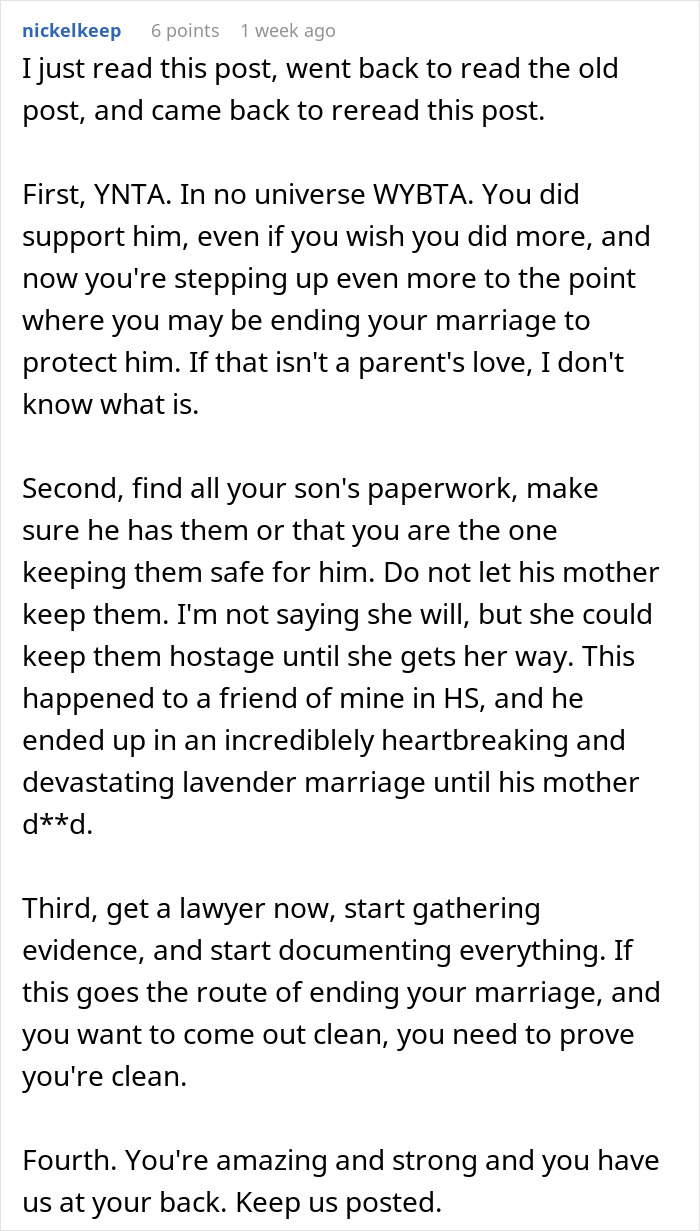 Son&rsquo;s Coming Out Unravels Parents&rsquo; 20-Year Marriage As Dad Learns Wife Isn&rsquo;t Who She Claimed To Be
