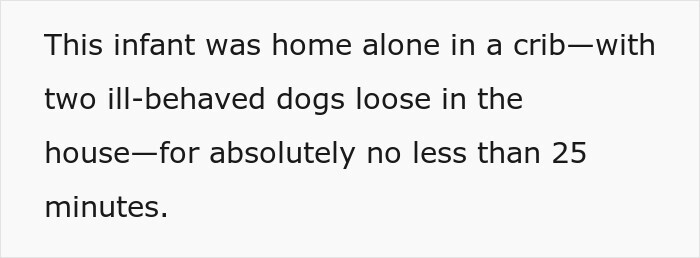 Friend Shows Up Late To Dinner And Casually Reveals Her 9-Month-Old Baby Is Home Alone In The Crib