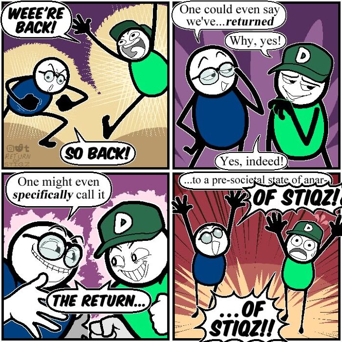 33 Comics By This Artist Are Full Of Silly Humor And Unexpected Endings (New Pics)