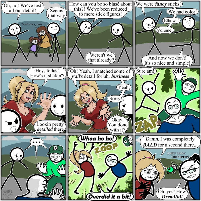 33 Comics By This Artist Are Full Of Silly Humor And Unexpected Endings (New Pics)