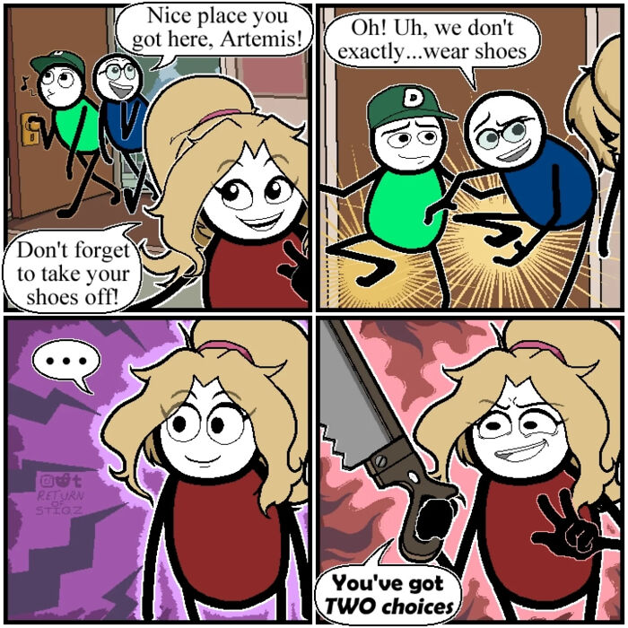 33 Comics By This Artist Are Full Of Silly Humor And Unexpected Endings (New Pics)