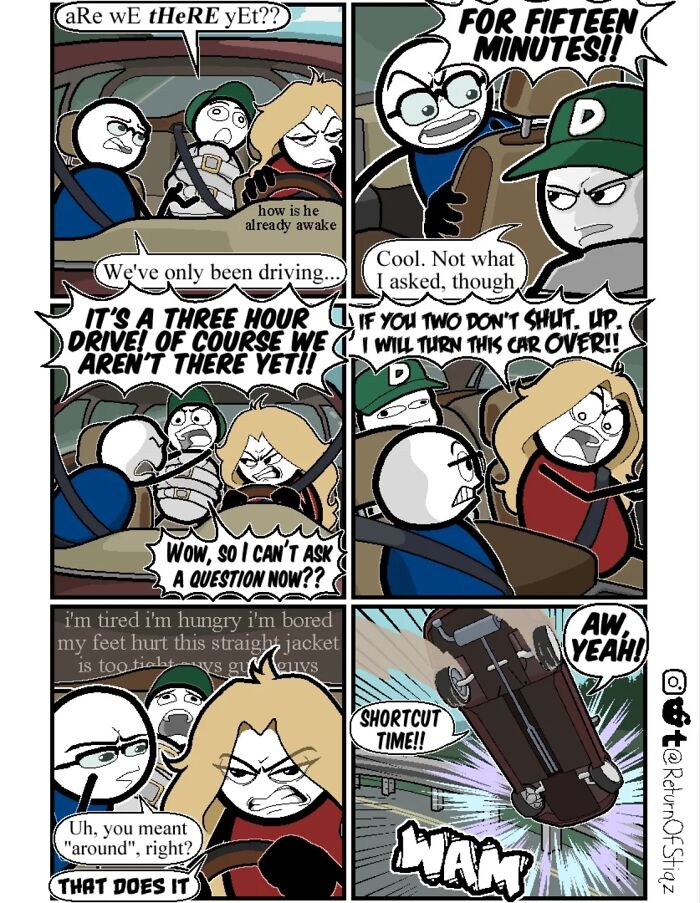 33 Comics By This Artist Are Full Of Silly Humor And Unexpected Endings (New Pics)