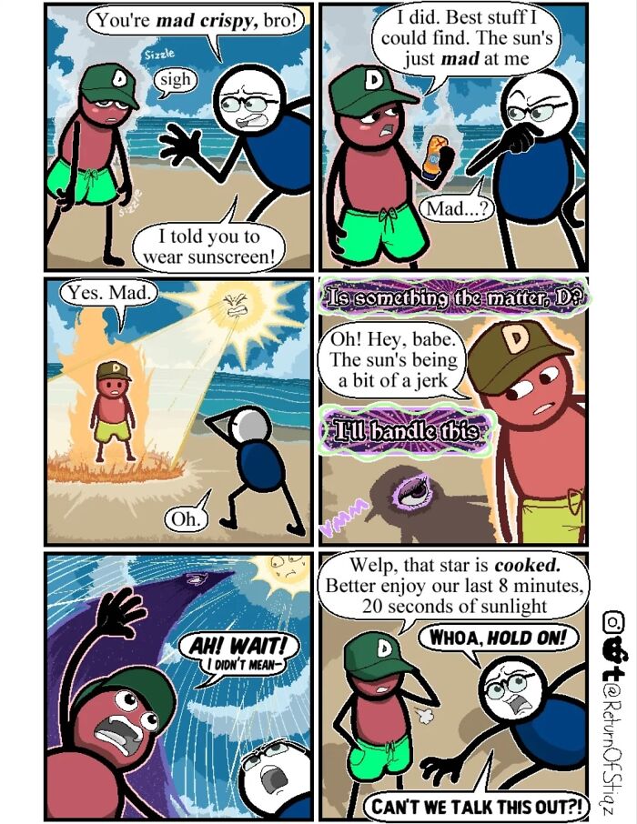 33 Comics By This Artist Are Full Of Silly Humor And Unexpected Endings (New Pics)