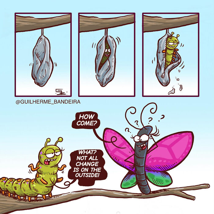 This Artist Made 25 Thought-Provoking Comics That Reveal The Funny Side Of Life And Human Behavior