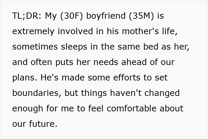 Guy’s Relationship With His Mom Comes With Some Unusual Bedtime Habits, GF Starts Getting The Ick Guy’s Relationship With His Mom Comes With Some Unusual Bedtime Habits, GF Starts Getting The Ick