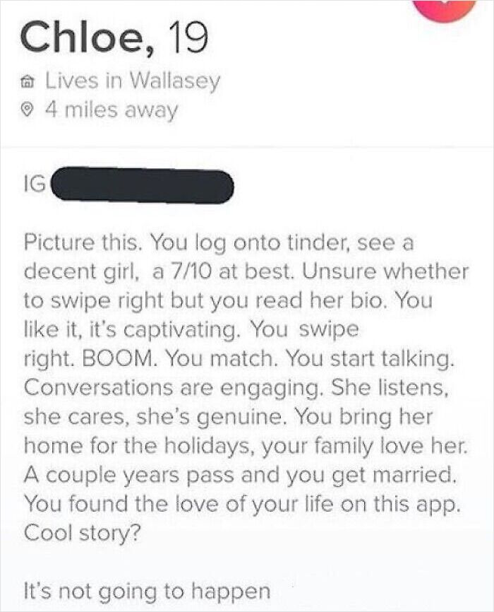 60 Funny, Amusing, And Frustrating Tinder Stories That Perfectly Encapsulate Modern Dating 60 Funny, Amusing, And Frustrating Tinder Stories That Perfectly Encapsulate Modern Dating